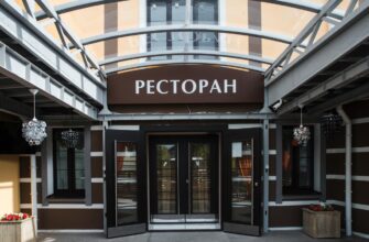 Наличие отдельного входа или входной группы - обязательное требование к планировке ресторана